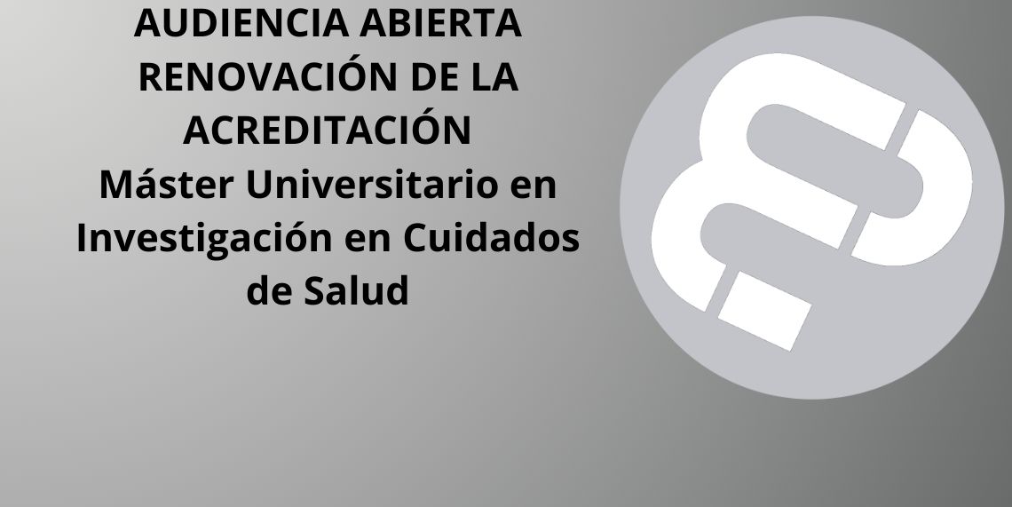 AUDIENCIA ABIERTA – RENOVACIÓN DE LA ACREDITACIÓN - 1